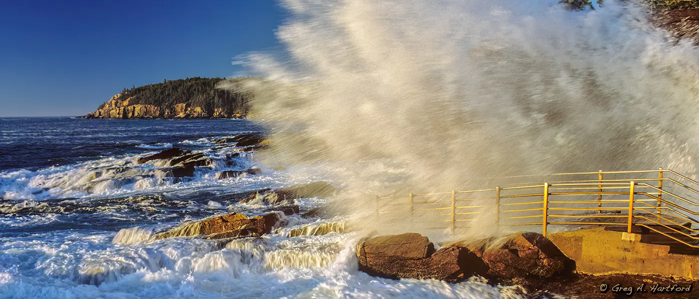 Thunder Hole in Acadia National Park